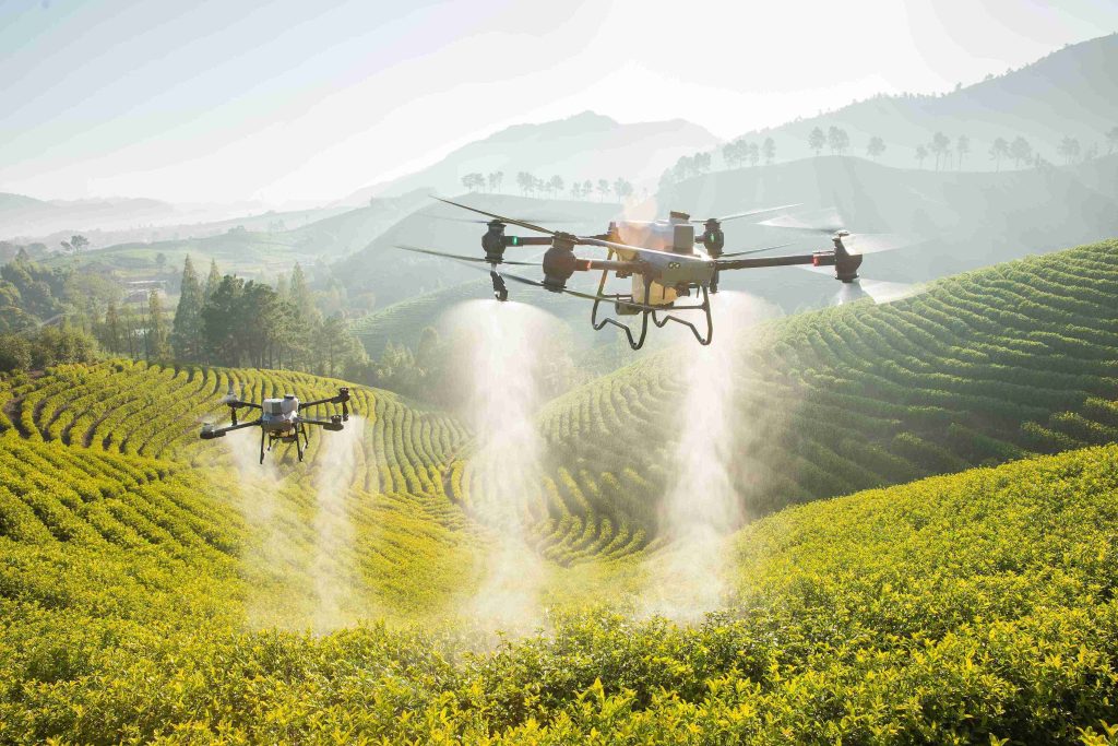 Efisiensi Pengelolaan Pupuk dengan Drone