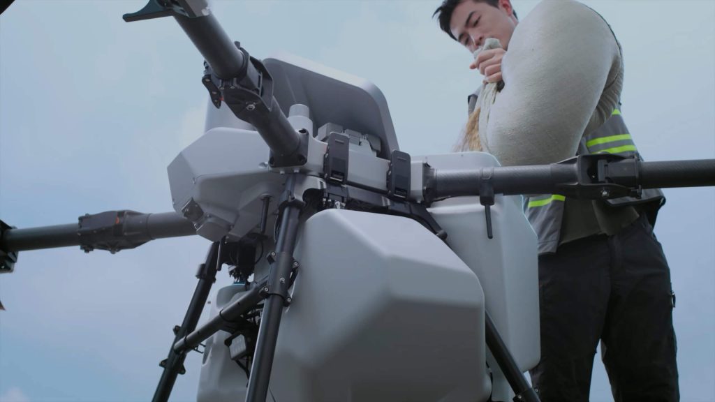 rekomendasi drone sprayer dji agras t100