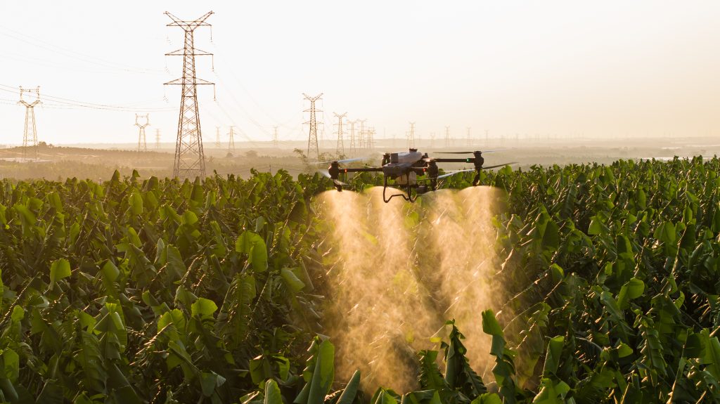 Drone Spraying dan Spreading