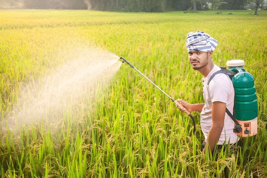 Penyemprotan Tidak Merata di Lahan